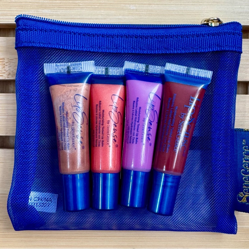 SeneGence LipSense Gloss Collection with Blue Pouch